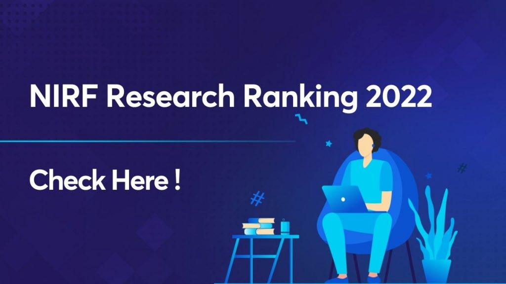 nirf research ranking 2022