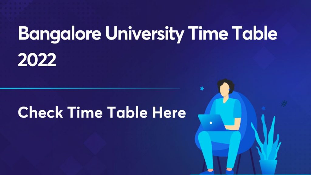 Bangalore university time table 2022