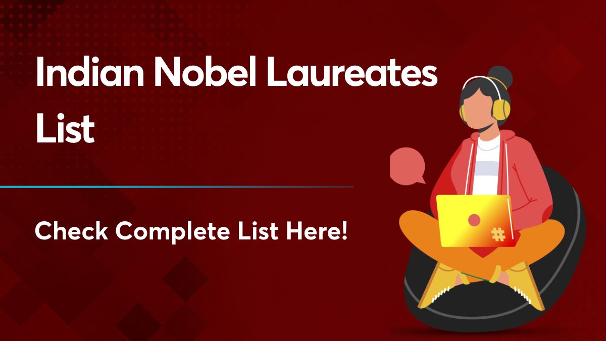 Indian Nobel Laureates List