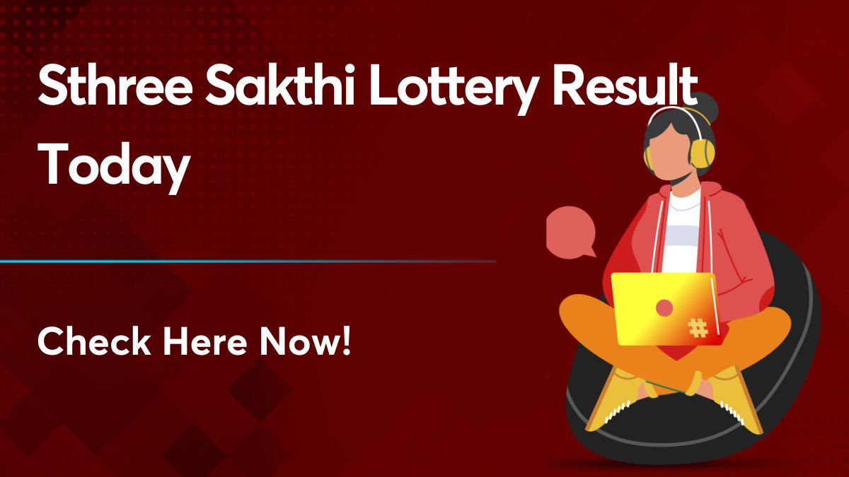 Sthree Sakthi Lottery Result Today