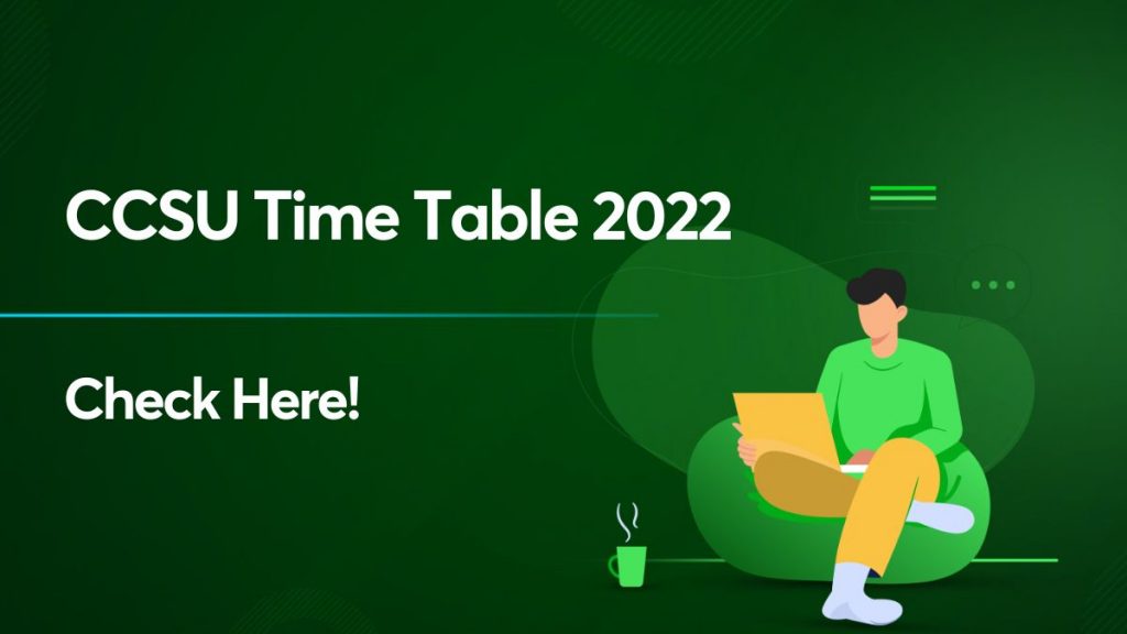 CCSU Time Table 2022