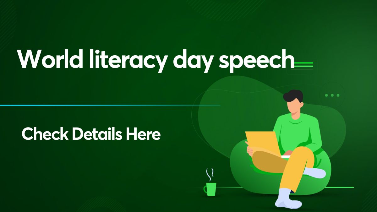 World literacy day speech