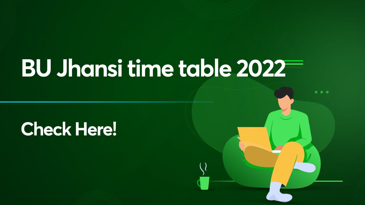BU Jhansi time table 2022