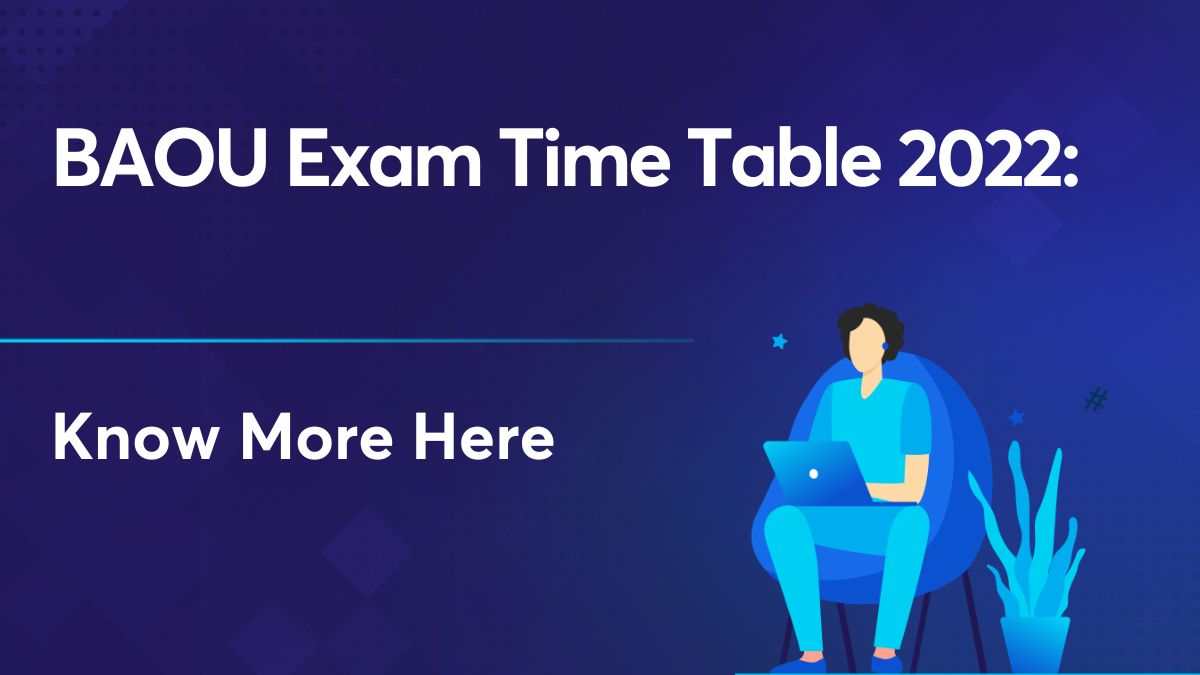 baou exam time table 2022