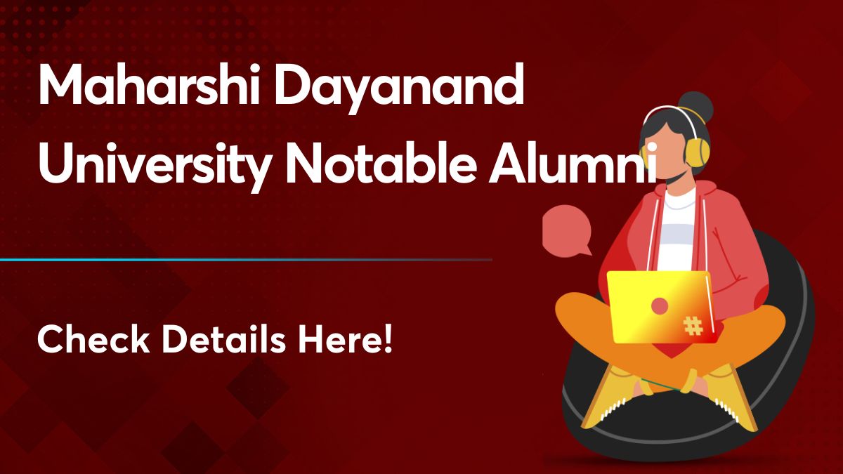 Maharshi Dayanand University Notable Alumni