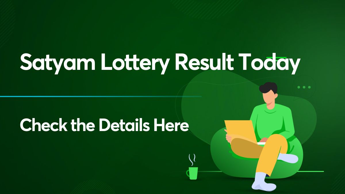 Satyam Lottery Result Today