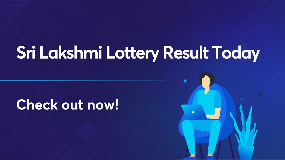 Sri Lakshmi Lottery Result Today