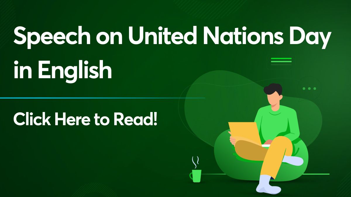 Speech on United Nations Day in English