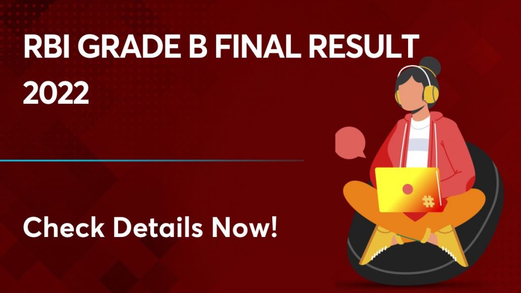RBI Grade B Final Result