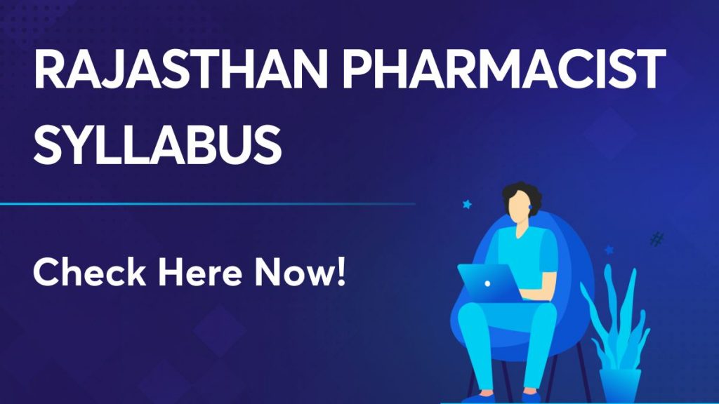 Rajasthan Pharmacist Syllabus