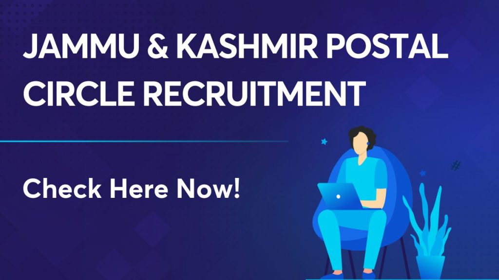 Jammu & Kashmir Postal Circle Recruitment