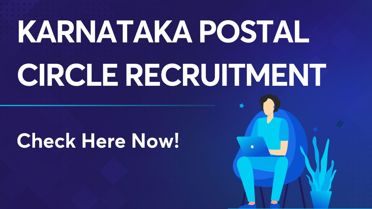 Karnataka Postal Circle Recruitment 2023