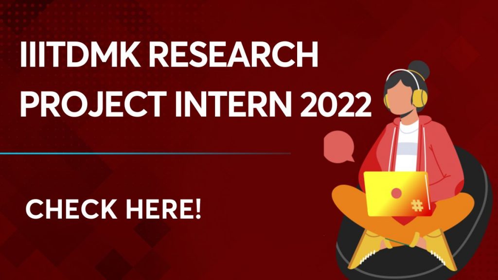 IIITDMK Research Project Intern 2022