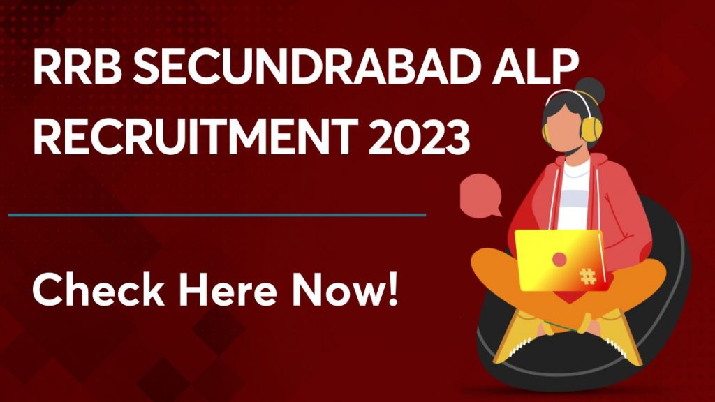 RRB Secundrabad ALP Recruitment 2023