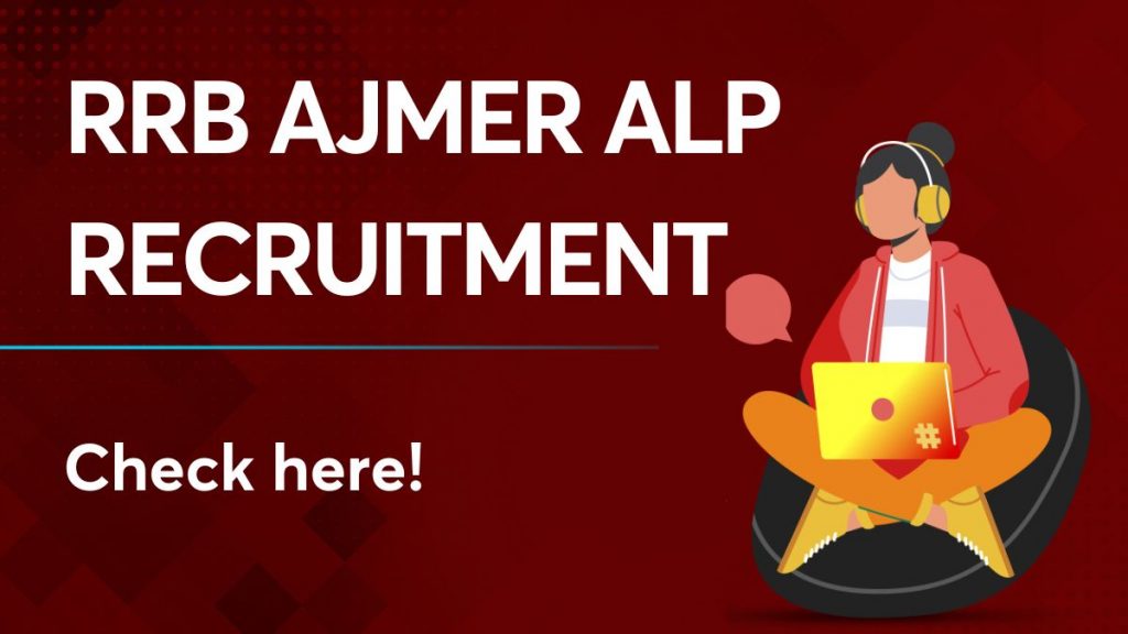 RRB Ajmer ALP Recruitment 2023