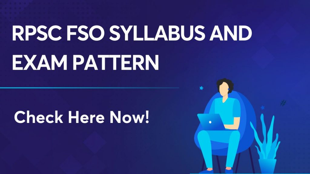 RPSC FSO Syllabus and Exam Pattern