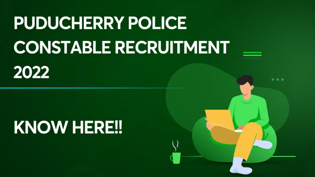 Puducherry Police Constable Recruitment