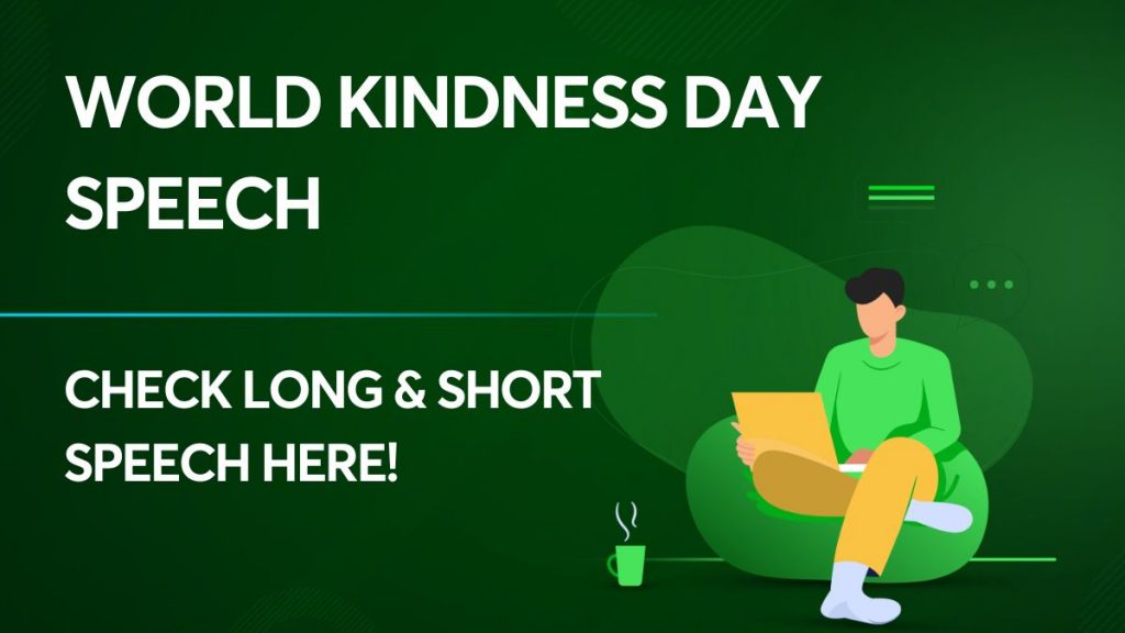 World Kindness Day speech