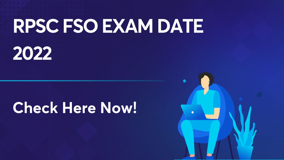 RPSC FSO Exam Date