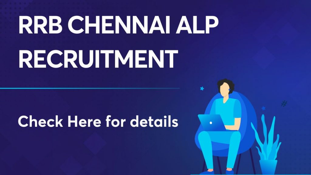 RRB Chennai ALP Recruitment 2023
