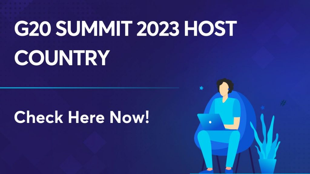 G20 Summit 2023 Host Country