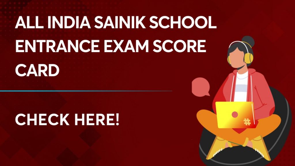 All India Sainik Entrance Exam Score Card