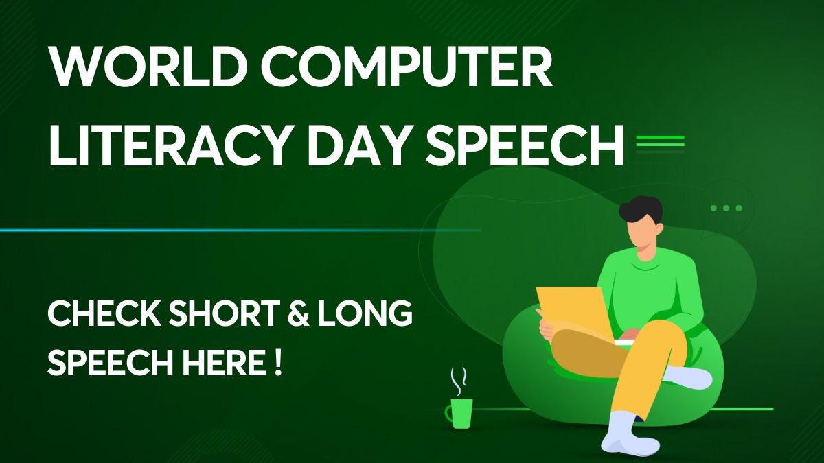 World Computer Literacy Day speech