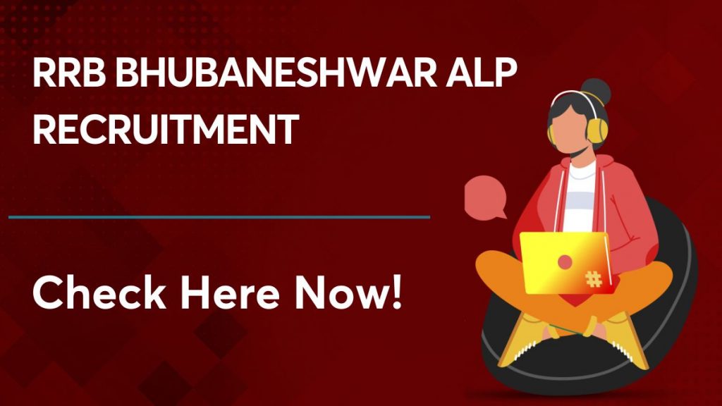 RRB Bhubaneswar ALP Recruitment