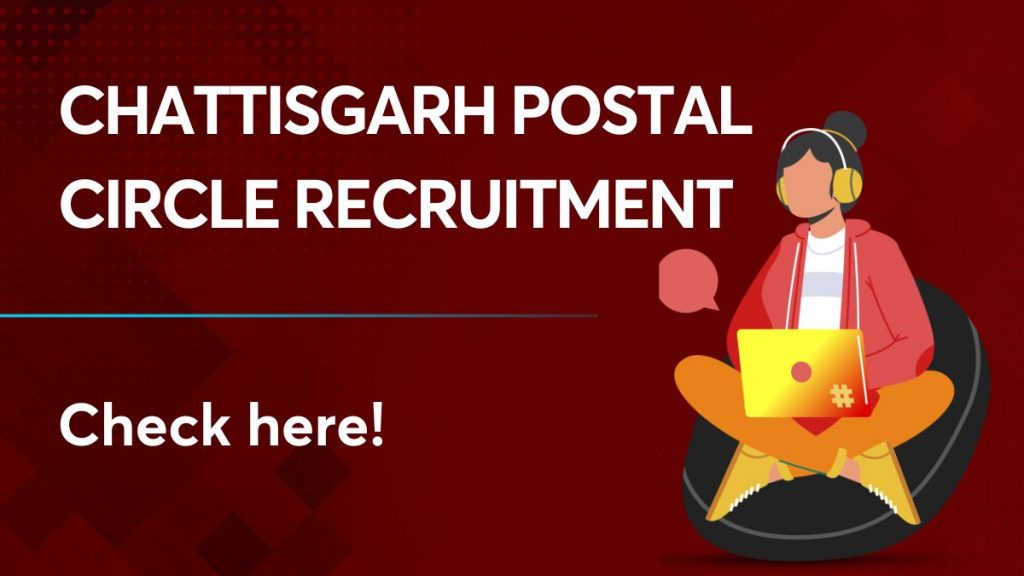 Chattisgarh Postal Circle Recruitment 2023