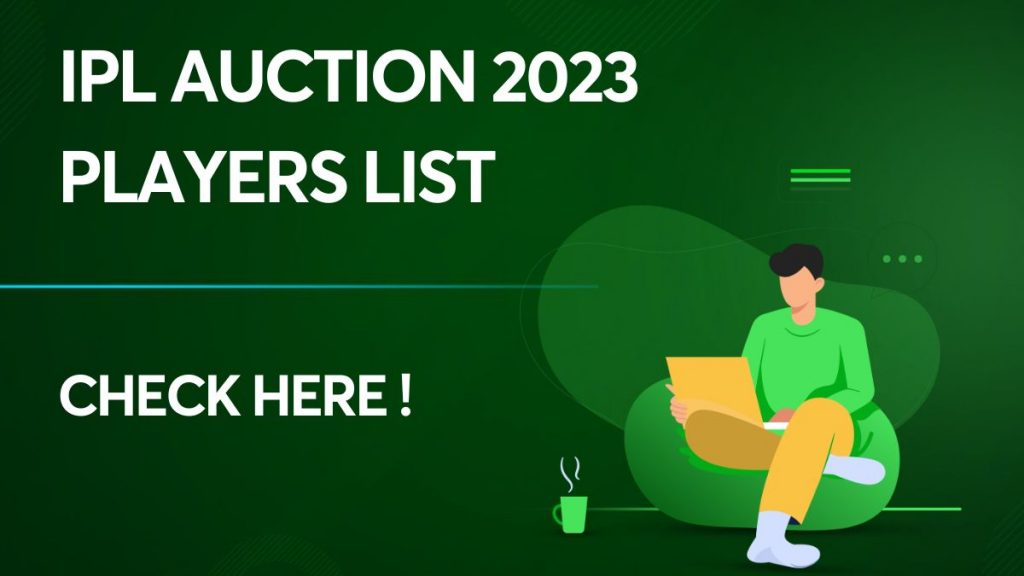 IPL auction 2023 players list