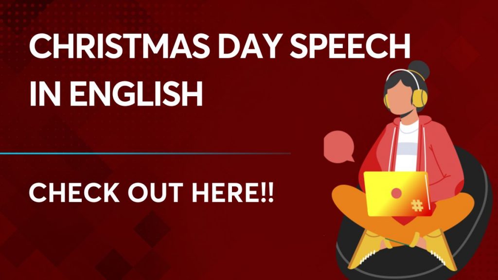 Christmas day speech in English