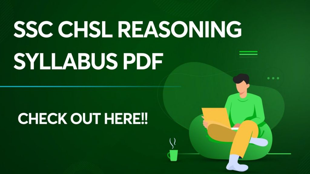 SSC CHSL Reasoning Syllabus PDF