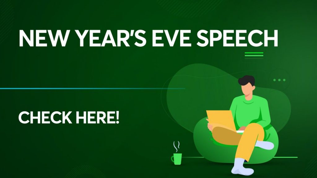 New Year's Eve Speech