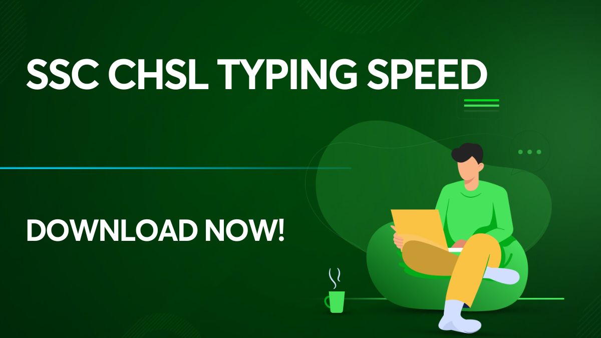 SSC CHSL Typing Speed