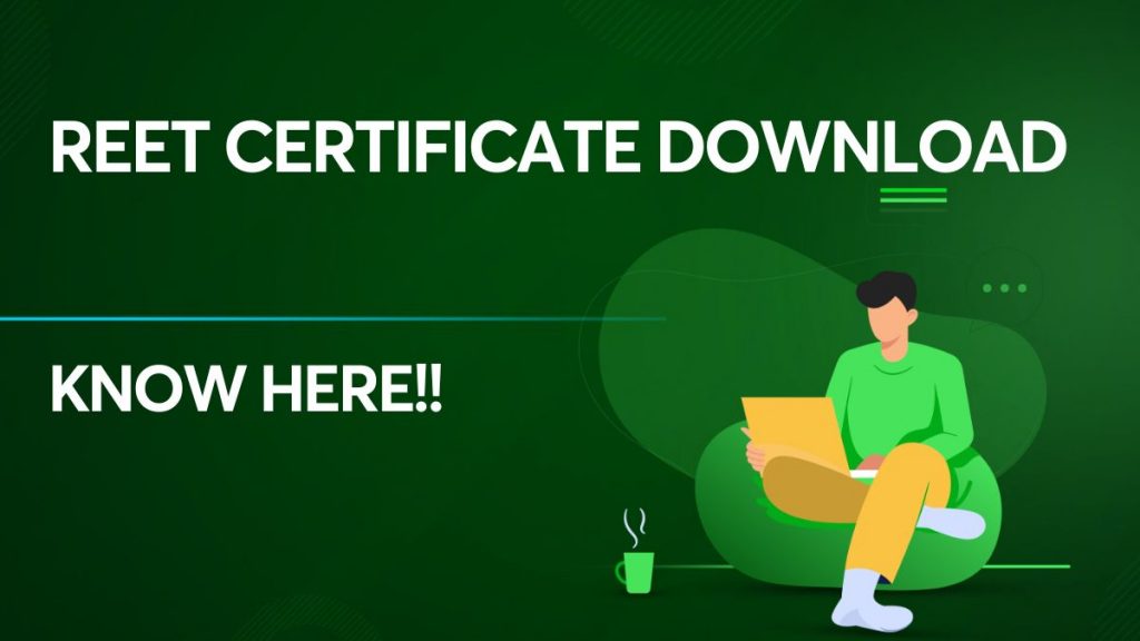 REET Certificate Download