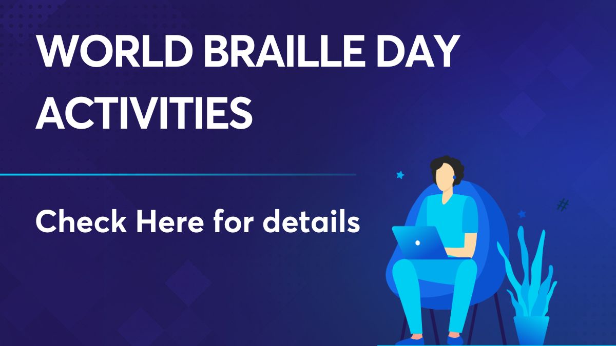World Braille Day activities