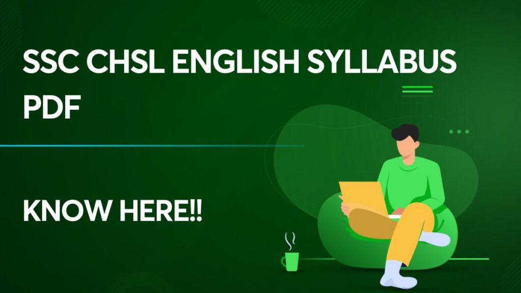 SSC CHSL English Syllabus PDF