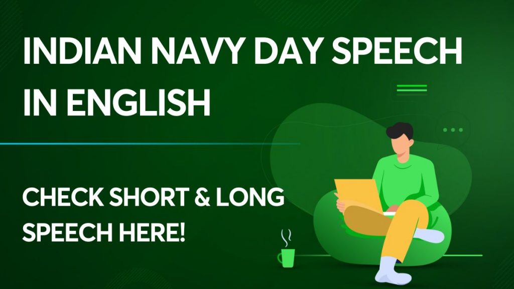 Indian navy day speech in English
