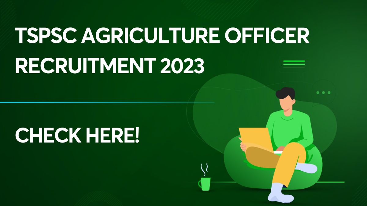 TSPSC Agriculture Officer Recruitment