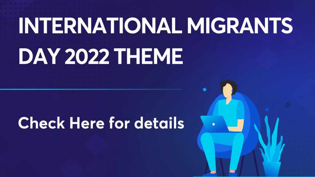 International Migrants Day 2022 Theme