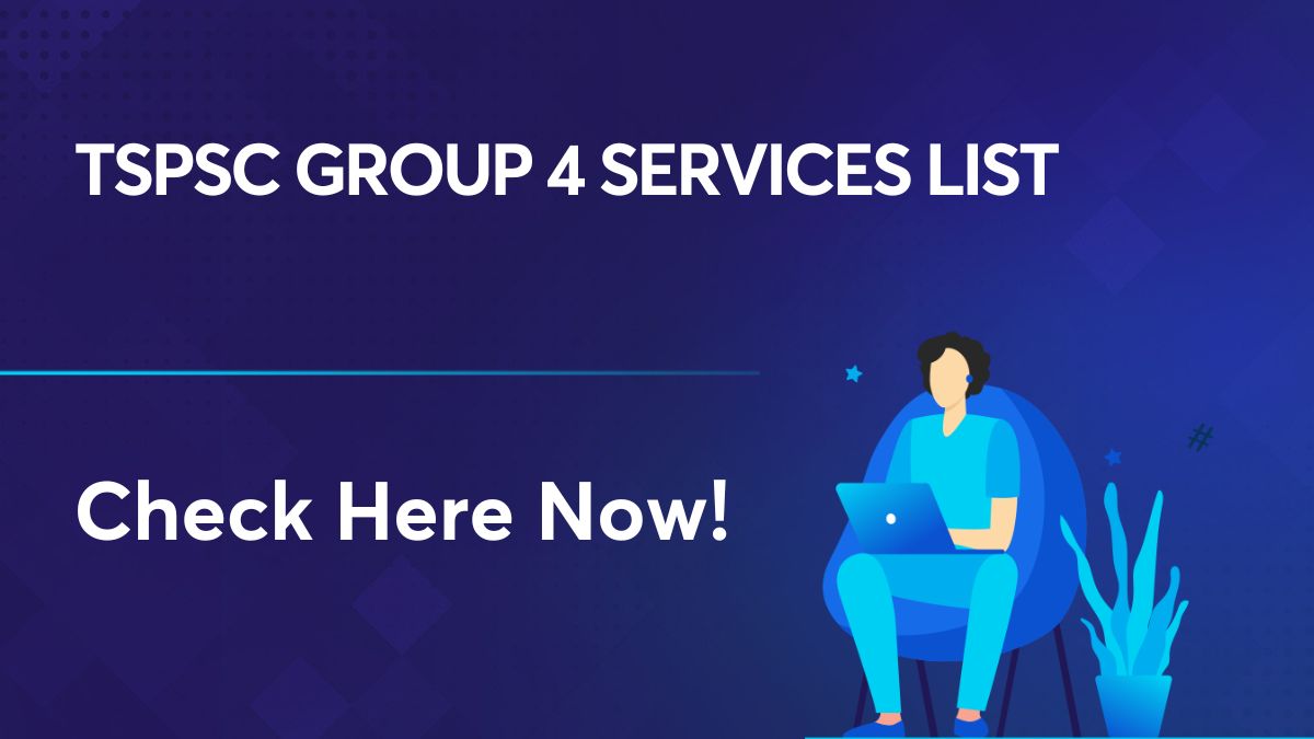 TSPSC Group 4 Services List