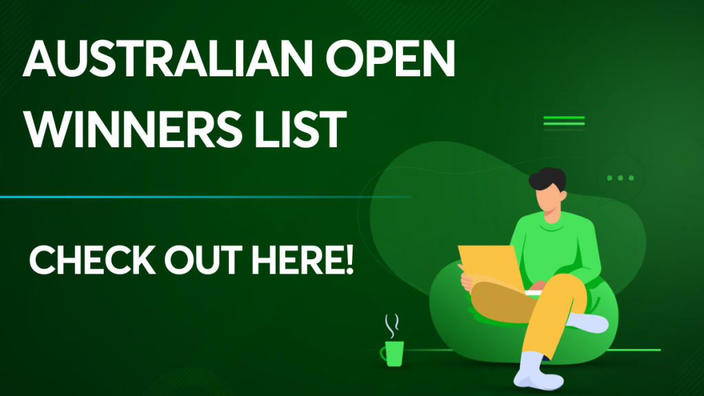 Australian Open Winners List