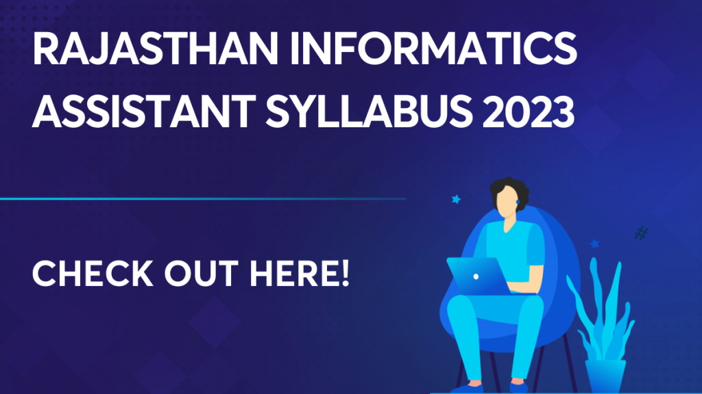 Rajasthan Informatics Assistant Syllabus 2023