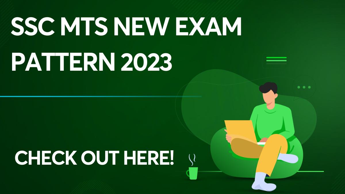 SSC MTS New Exam Pattern 2023