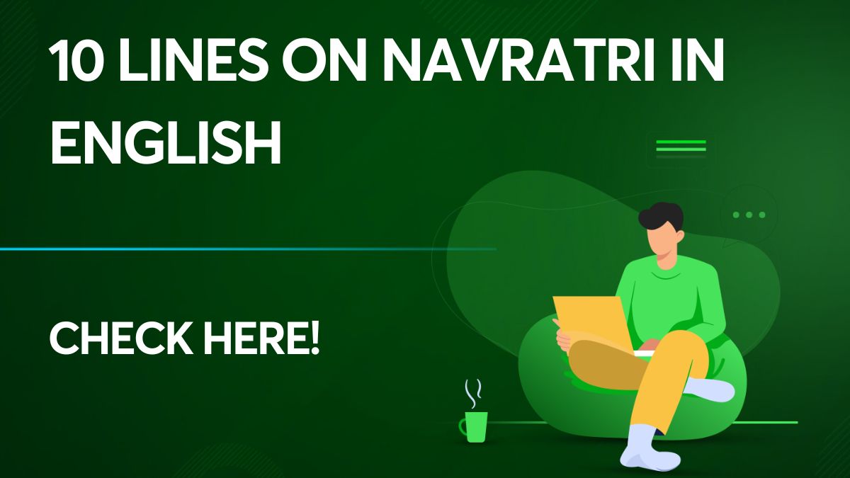 10 Lines on Navratri in English