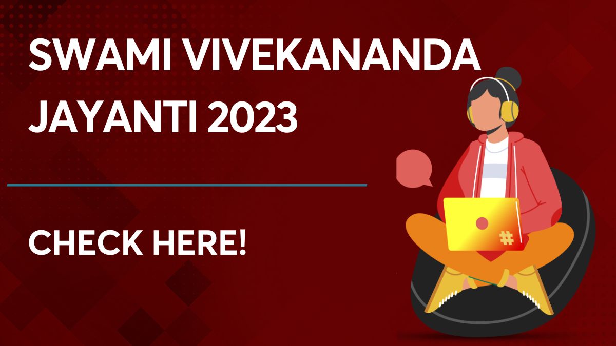 Swami Vivekananda Jayanti 2023