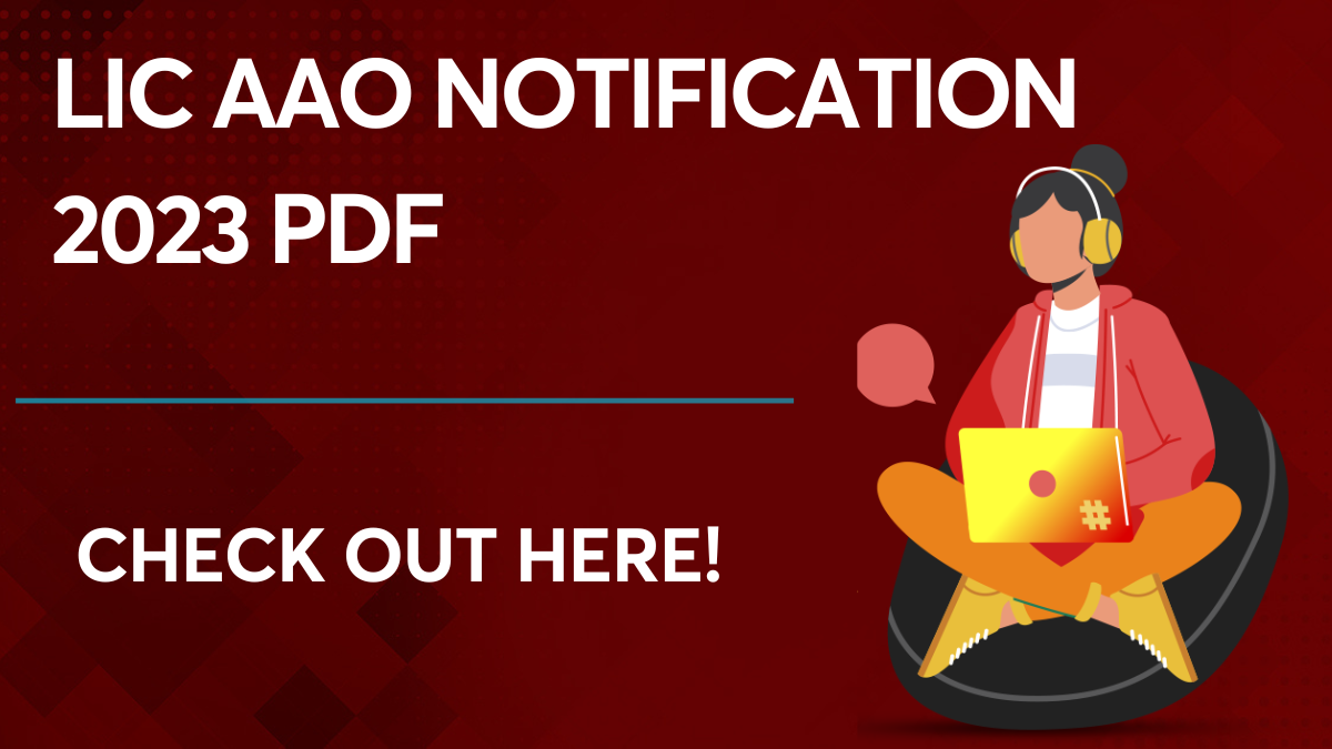 LIC AAO Notification 2023 PDF