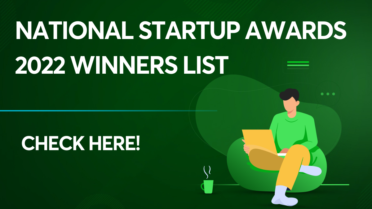 National Startup Awards 2022 Winners List All Categories