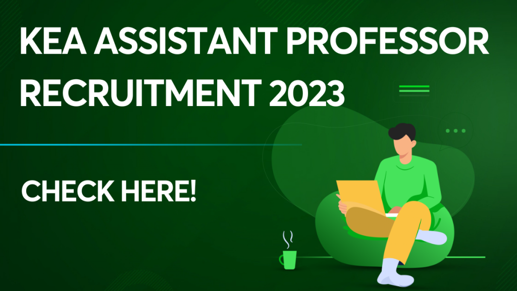 KEA Assistant Professor Recruitment 2023