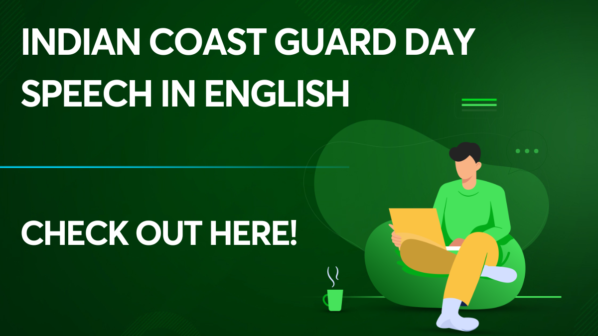 Indian Coast Guard Day Speech in English